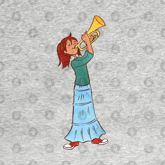 Little Trumpeter by SimplyKitt